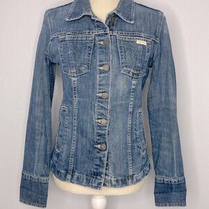 CALVIN KLEIN Denim Trucker Jean Jacket Women’s Small